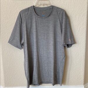 Tommie Cooper Gray Short Sleeve Tee with Classic Crew Neck XL